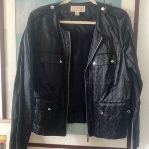 Original Use Black Utility Jacket with Rugged Finish